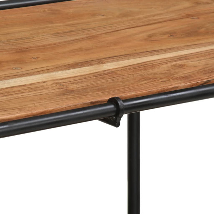 konsolbord 110x42x76 cm massivt akacietræ