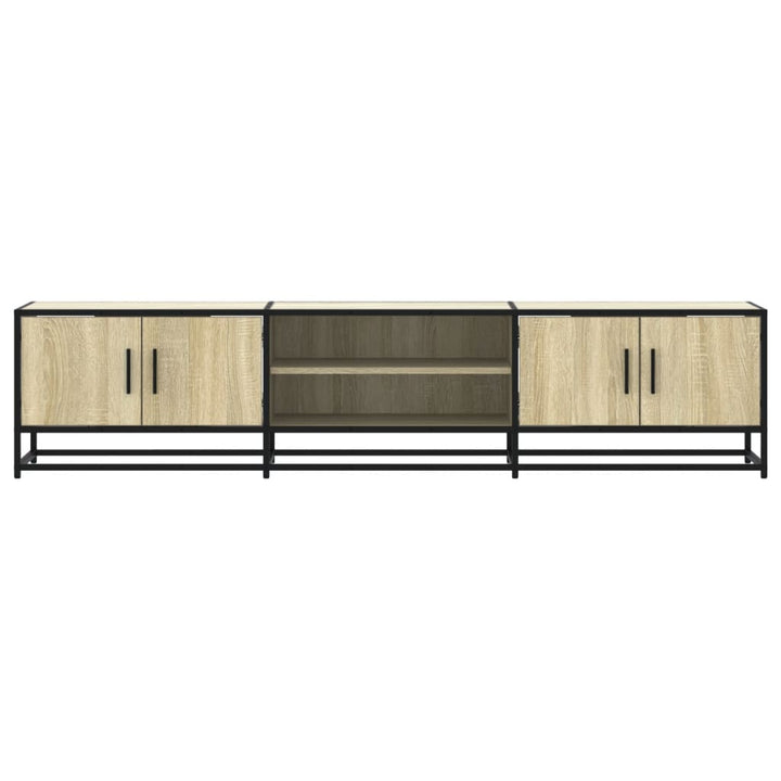 tv-bord 180x35x41 cm konstrueret træ sonoma-eg
