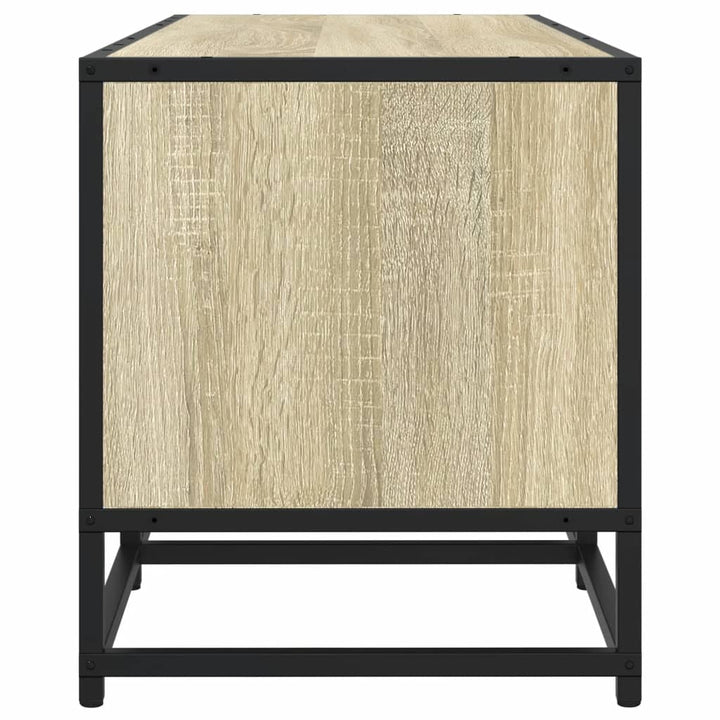 tv-bord 180x35x41 cm konstrueret træ sonoma-eg