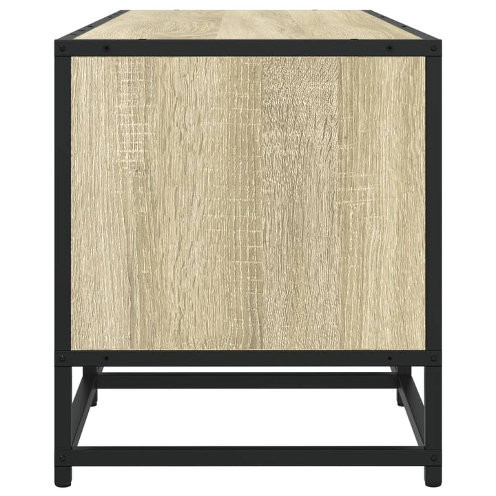 tv-bord 240x35x41 cm konstrueret træ sonoma-eg