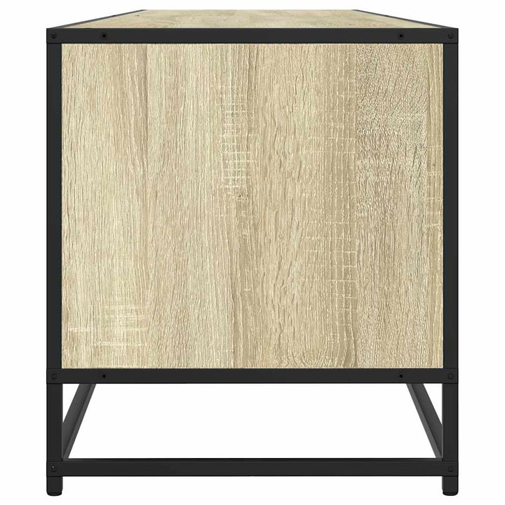 tv-bord 180,5x40x46 cm konstrueret træ sonoma-eg