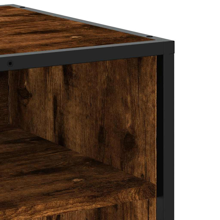 tv-bord 180,5x40x46 cm konstrueret træ røget egetræsfarve