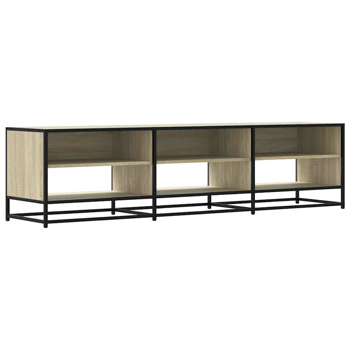 tv-bord 180x40x46 cm konstrueret træ sonoma-eg