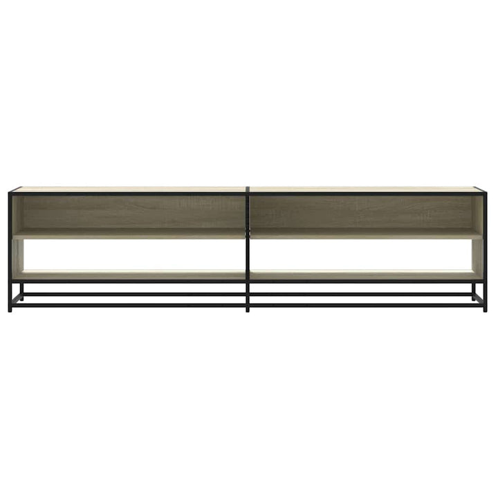 tv-bord 180x40x46 cm konstrueret træ sonoma-eg
