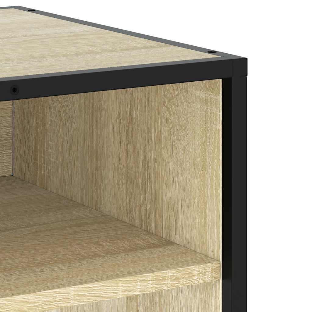 tv-bord 180x40x46 cm konstrueret træ sonoma-eg