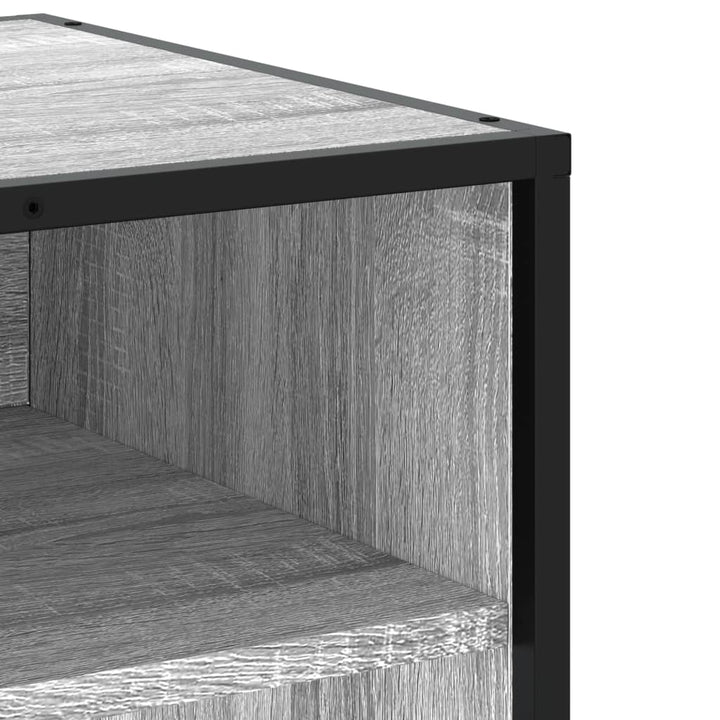 tv-bord 180x40x46 cm konstrueret træ grå sonoma-eg