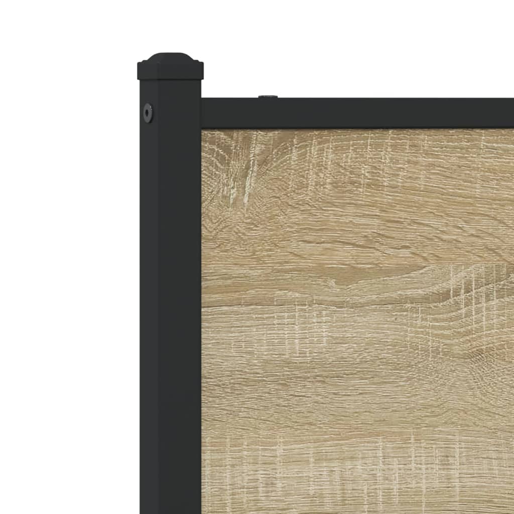sengeramme uden madras 193x203 cm metal sonoma-eg