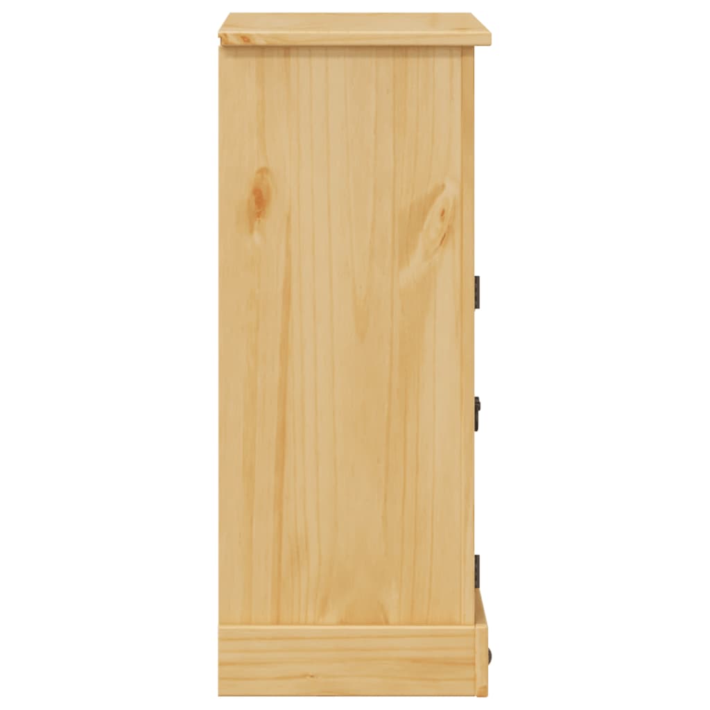 badeværelsesskab Corona 70x33x80 cm massivt fyrretræ
