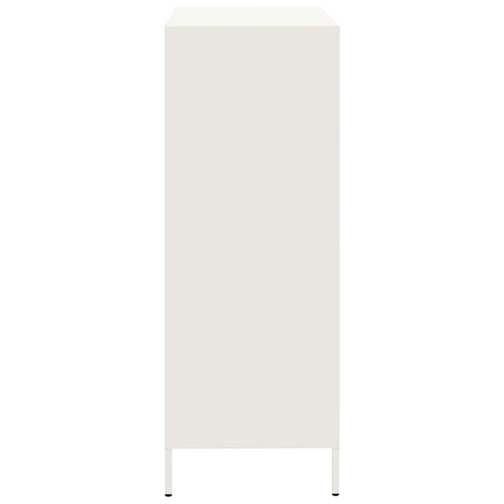 skab 68x39x101,5 cm stål hvid