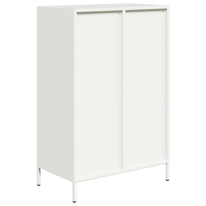 skab 68x39x101,5 cm stål hvid