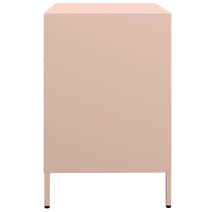 skab 68x39x58,5 cm koldvalset stål lyserød