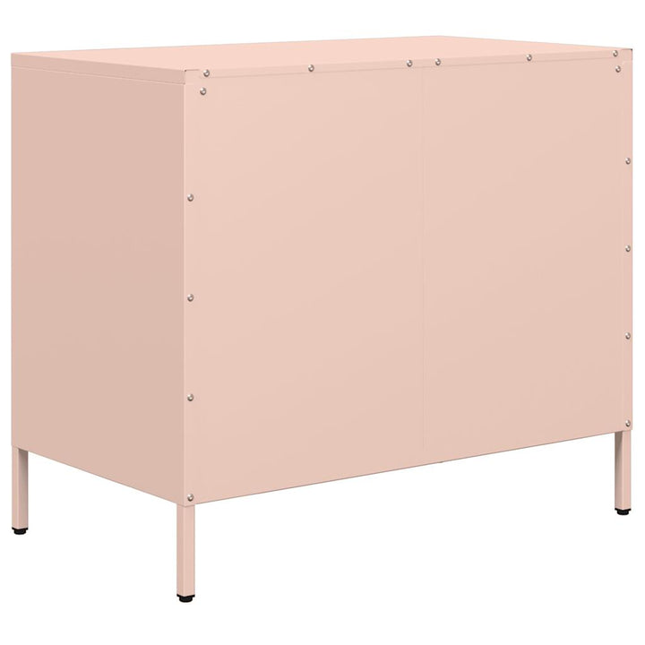 skab 68x39x58,5 cm koldvalset stål lyserød