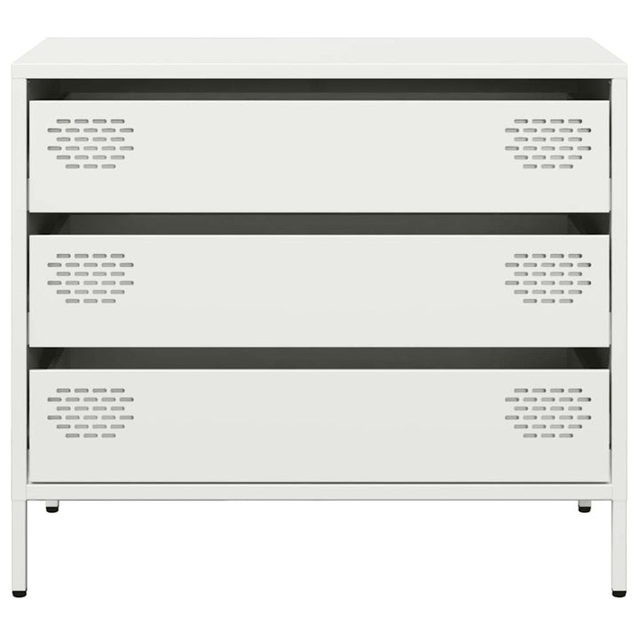 skab 68x39x58,5 cm koldvalset stål hvid