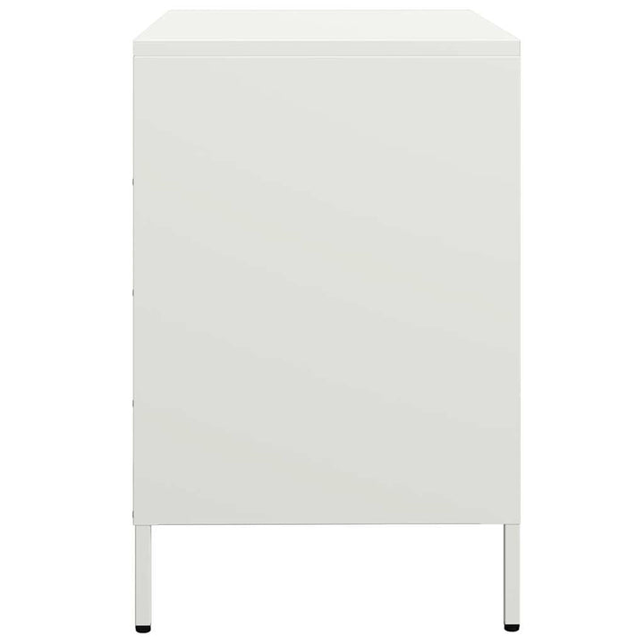 skab 68x39x58,5 cm koldvalset stål hvid