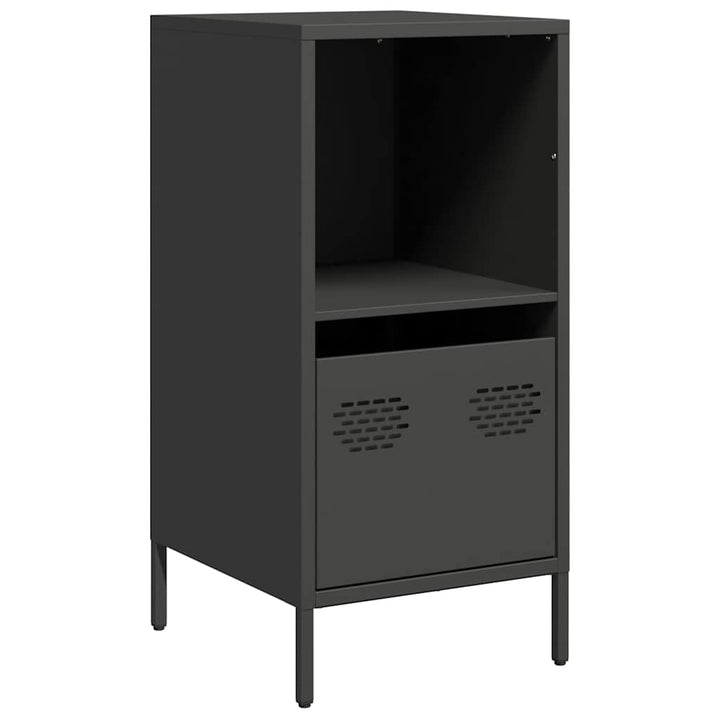 skænk 35x39x73,5 cm koldvalset stål sort