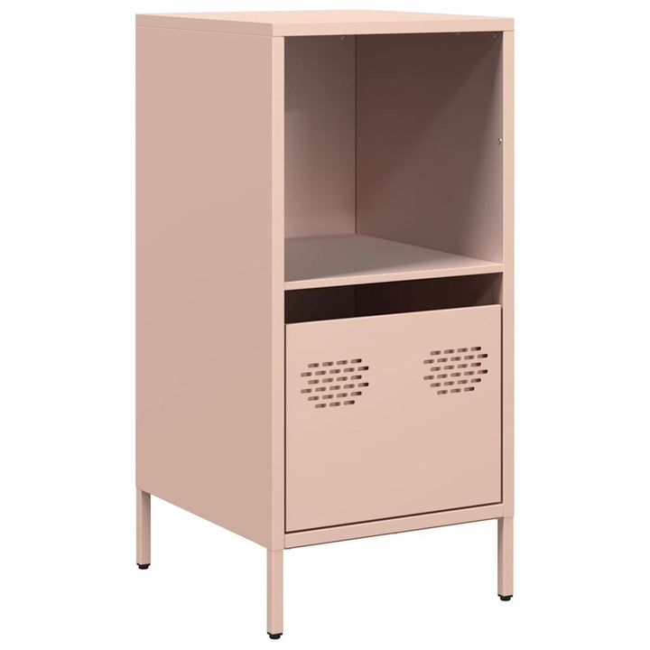 skab 35x39x73,5 cm koldvalset stål lyserød