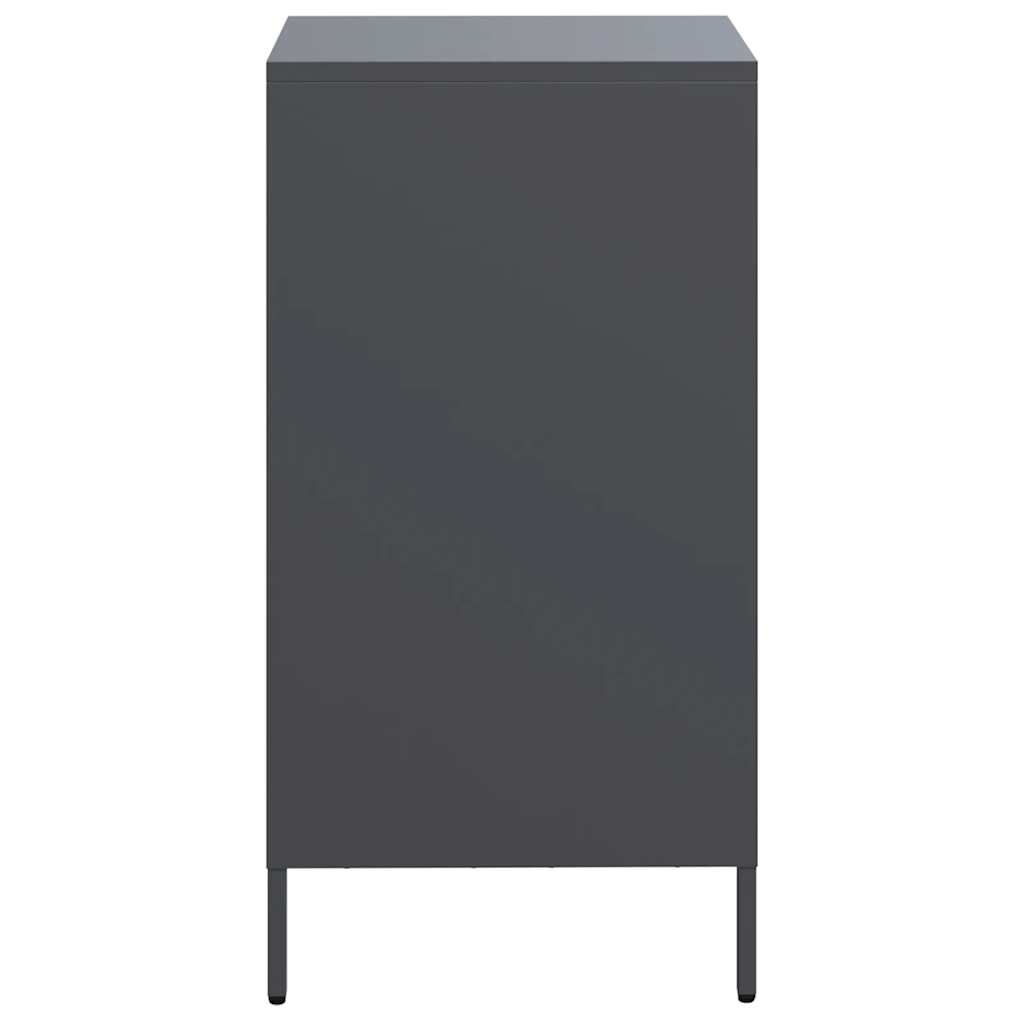 skænk 35x39x73,5 cm koldvalset stål antracitgrå