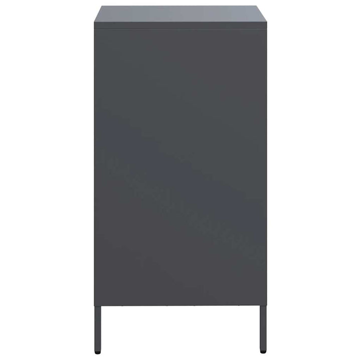 skænk 35x39x73,5 cm koldvalset stål antracitgrå