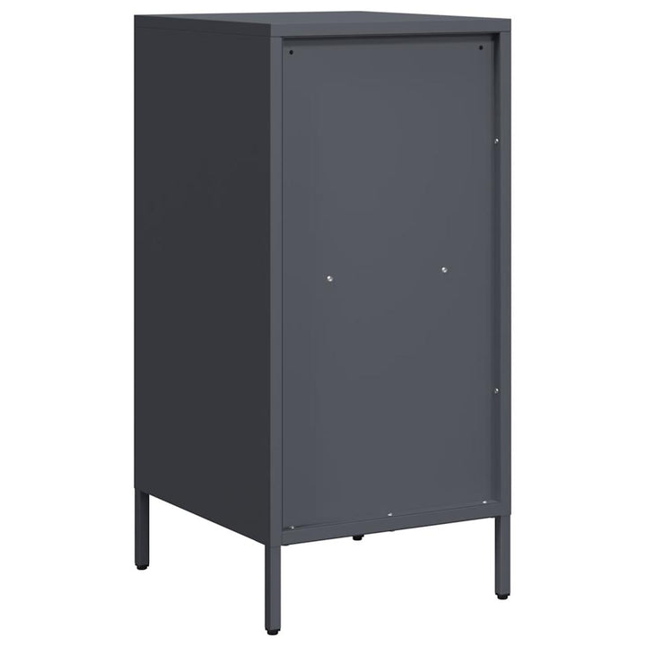 skænk 35x39x73,5 cm koldvalset stål antracitgrå
