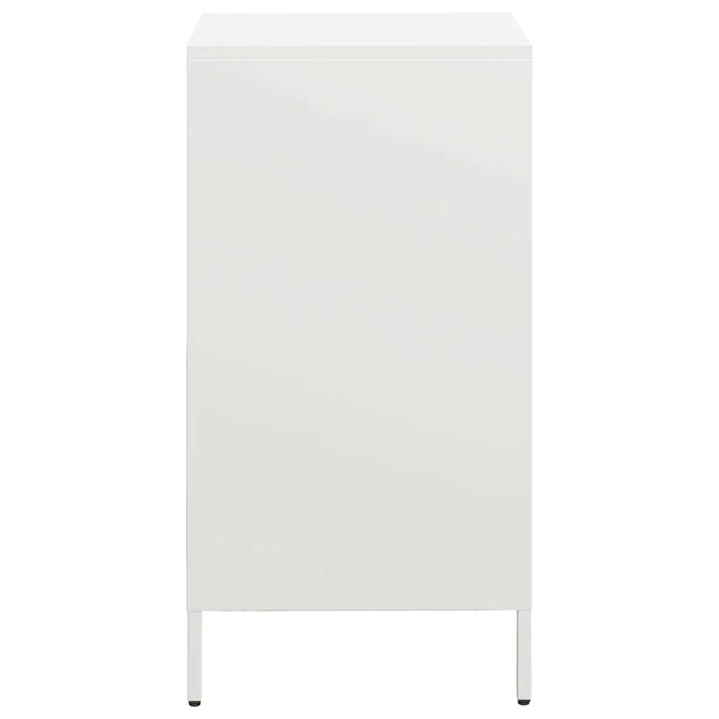 skænk 35x39x73,5 cm koldvalset stål hvid