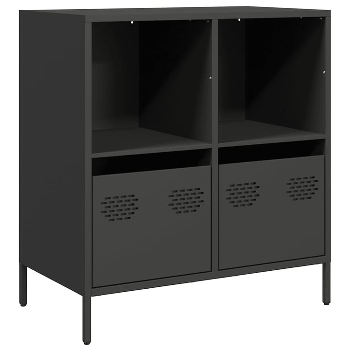 skænk 68x39x73,5 cm koldvalset stål sort