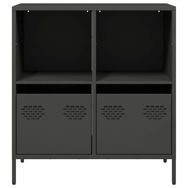 skænk 68x39x73,5 cm koldvalset stål sort