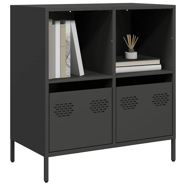 skænk 68x39x73,5 cm koldvalset stål sort