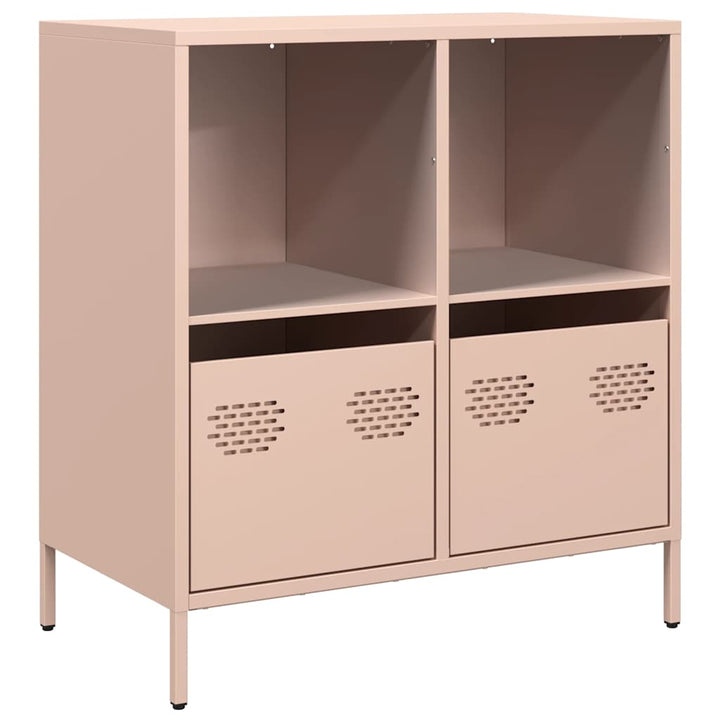 skab 68x39x73,5 cm koldvalset stål lyserød