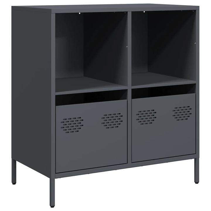 skænk 68x39x73,5 cm koldvalset stål antracitgrå