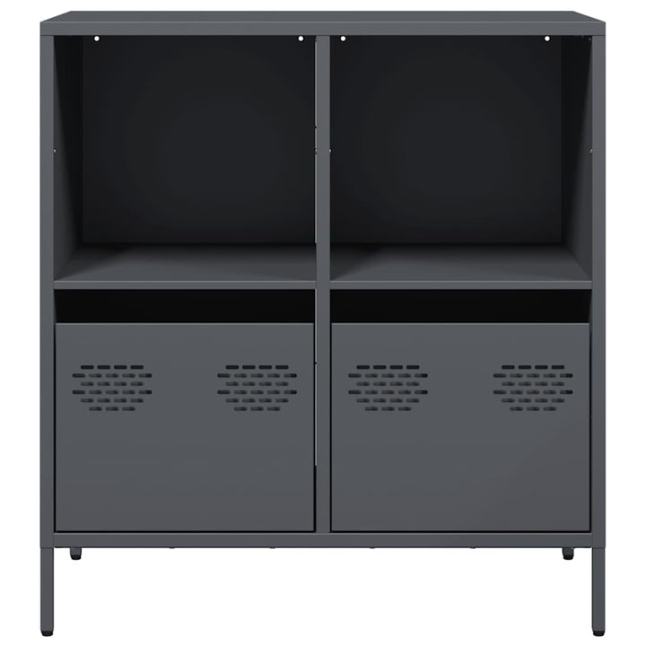 skænk 68x39x73,5 cm koldvalset stål antracitgrå