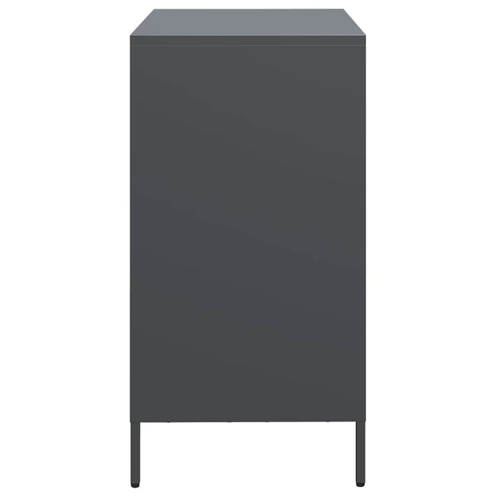 skænk 68x39x73,5 cm koldvalset stål antracitgrå