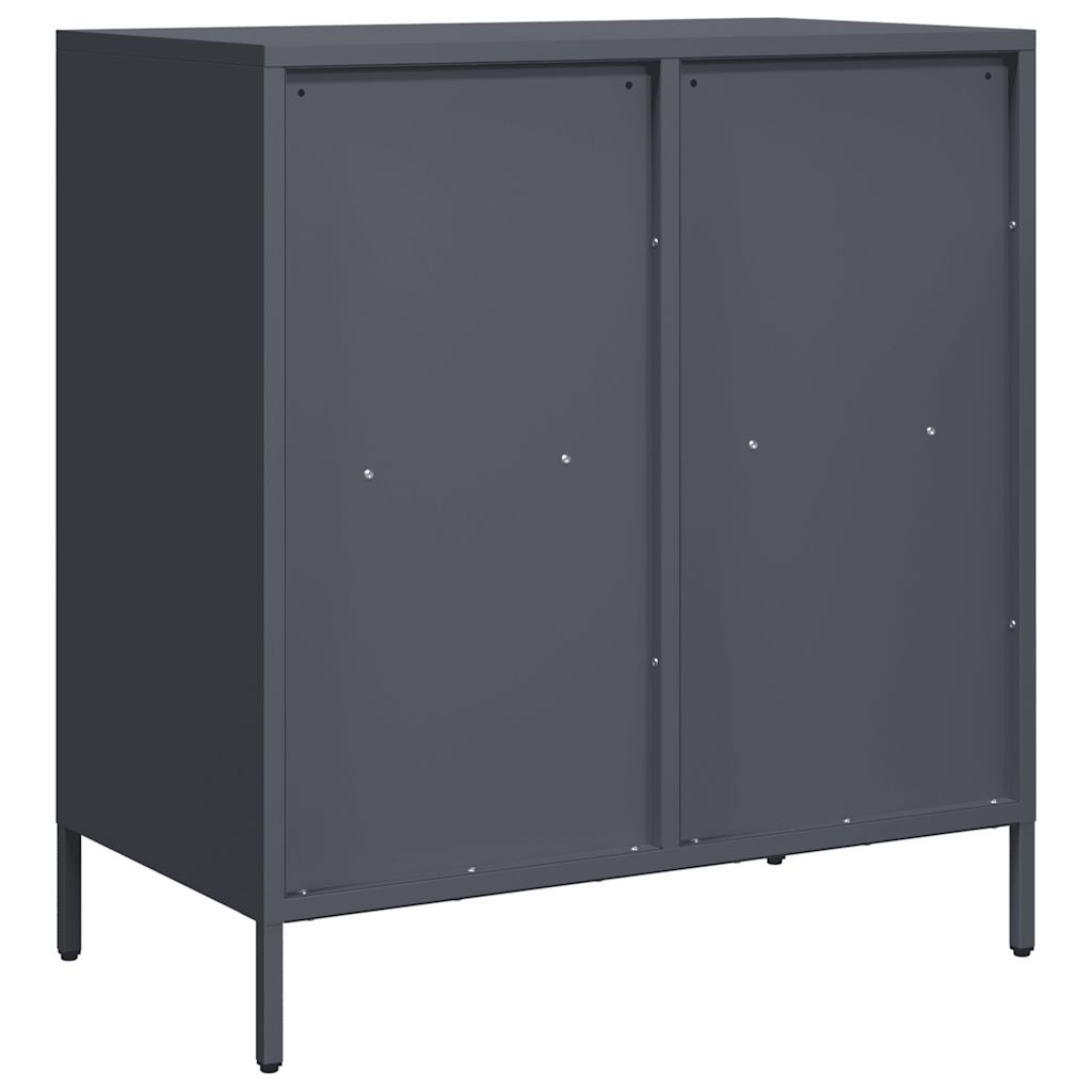 skænk 68x39x73,5 cm koldvalset stål antracitgrå