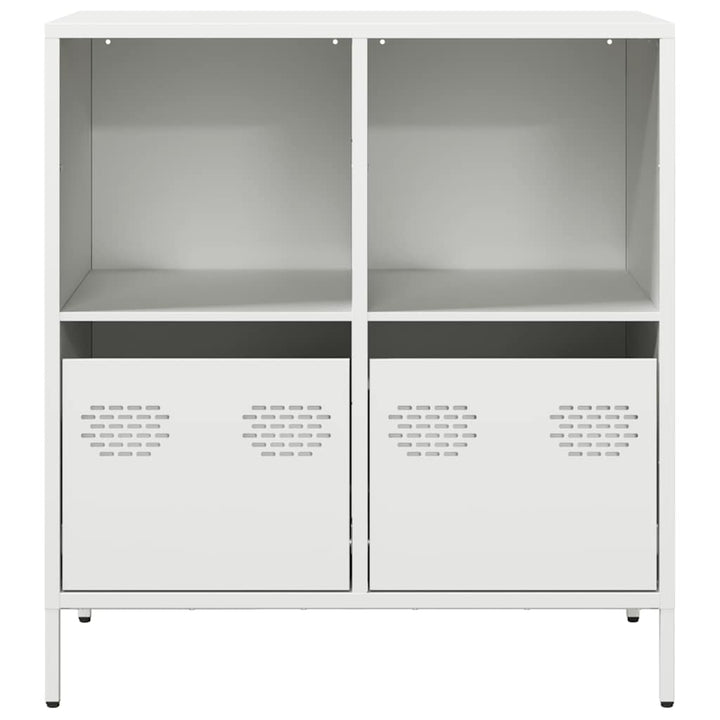 skab 68x39x73,5 cm koldvalset stål hvid