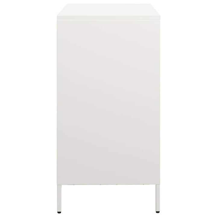 skab 68x39x73,5 cm koldvalset stål hvid