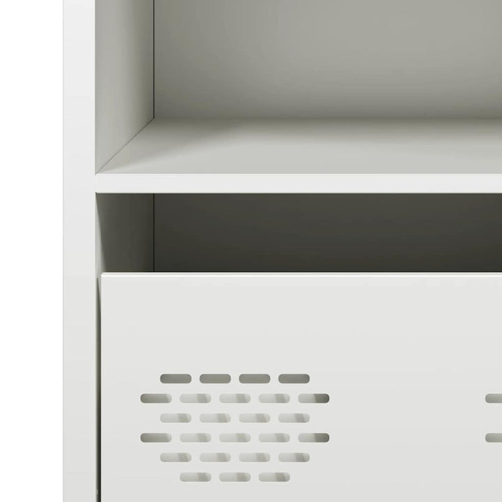 skab 68x39x73,5 cm koldvalset stål hvid