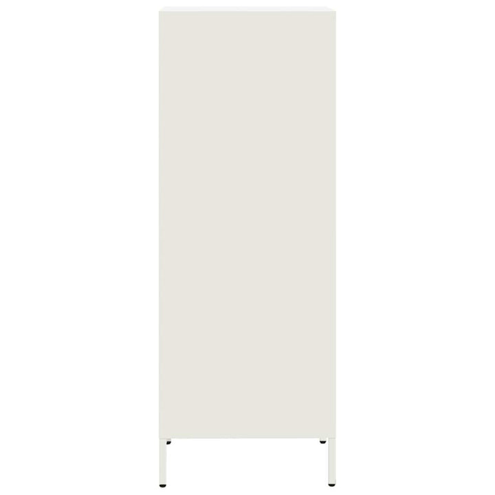 skab 35x39x103,5 cm stål hvid
