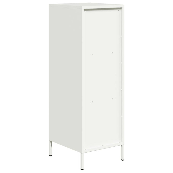 skab 35x39x103,5 cm stål hvid