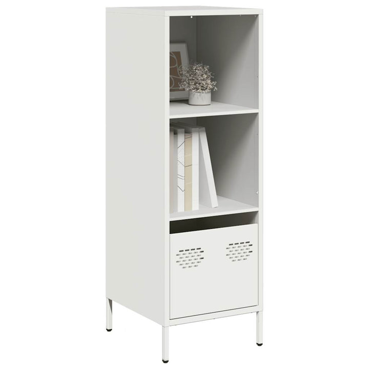 skab 35x39x103,5 cm stål hvid