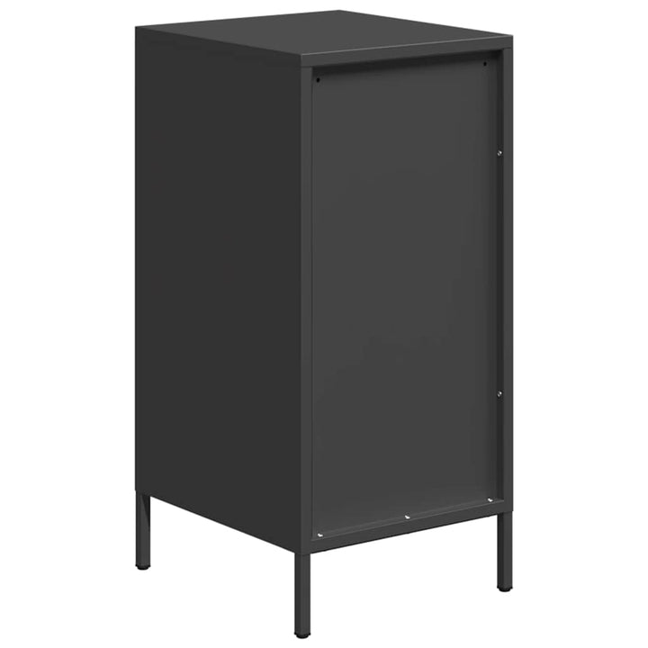 skænk 35x39x73,5 cm koldvalset stål sort