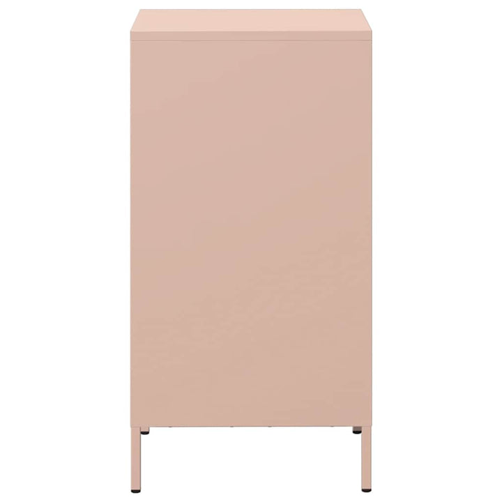 skab 35x39x73,5 cm koldvalset stål lyserød