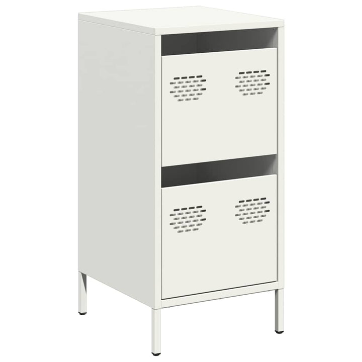skænk 35x39x73,5 cm koldvalset stål hvid