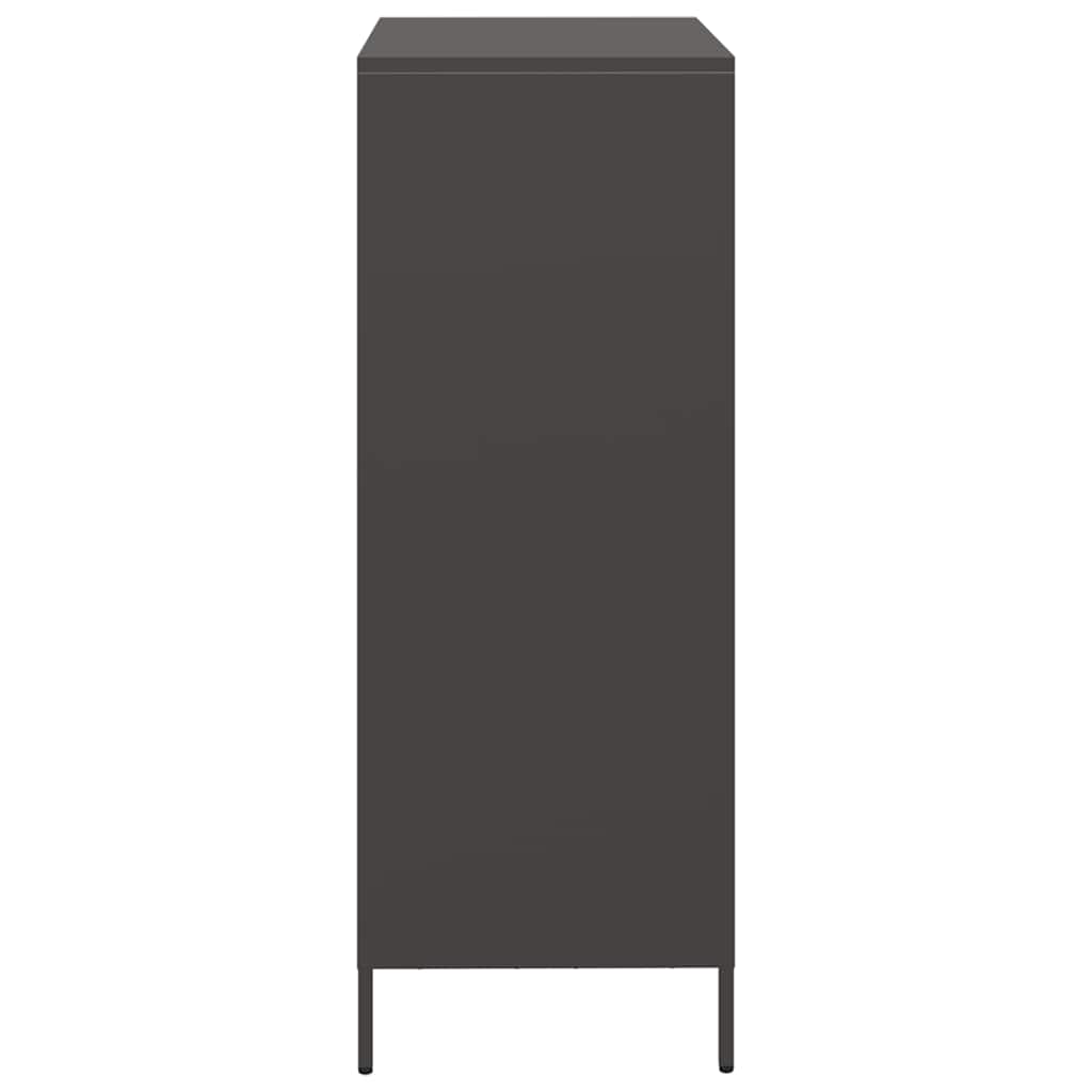 skab 35x39x103,5 cm stål sort