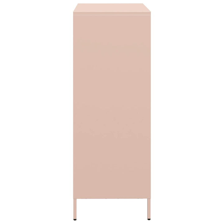 skab 39x35x103,5 cm stål sort
