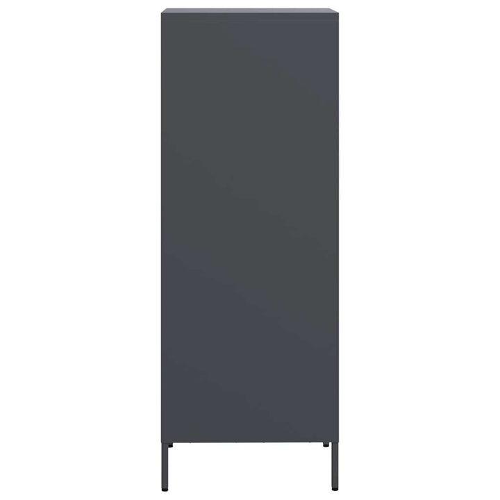 skab 35x39x103,5 cm stål antracitgrå
