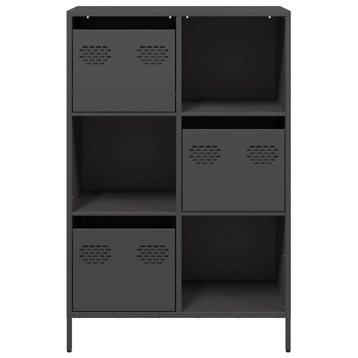 skab 68x39x103,5 cm stål sort