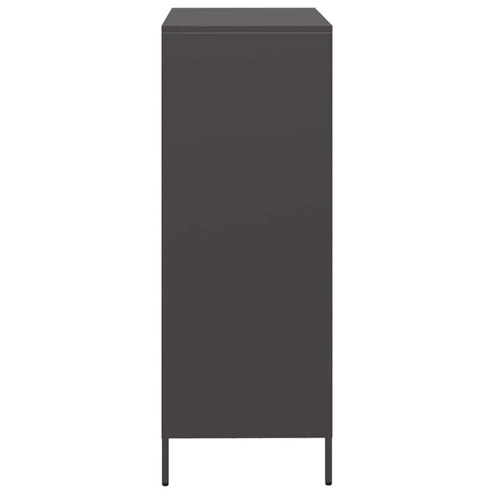 skab 68x39x103,5 cm stål sort