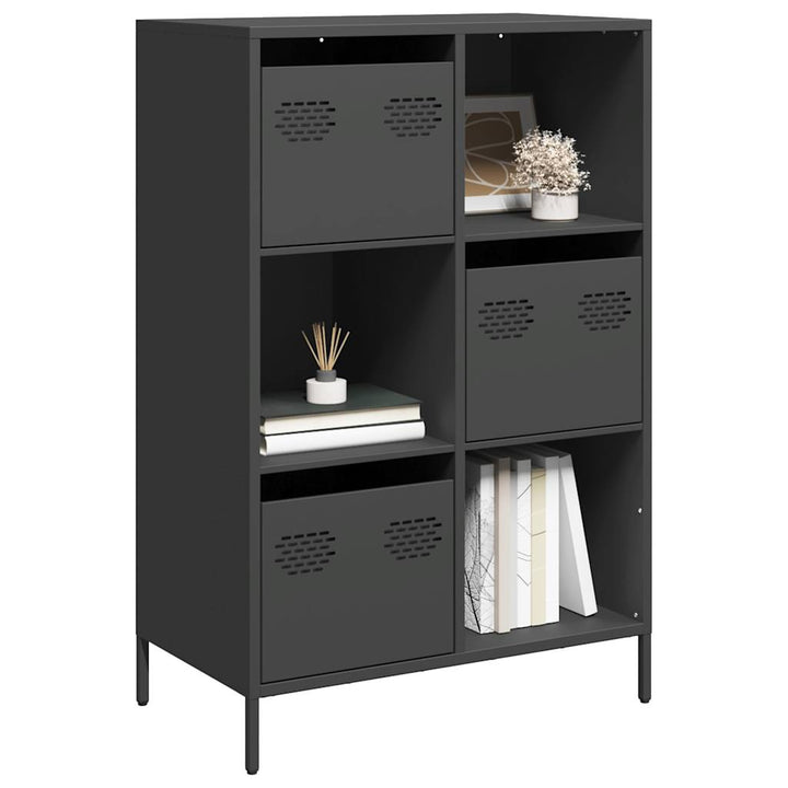 skab 68x39x103,5 cm stål sort