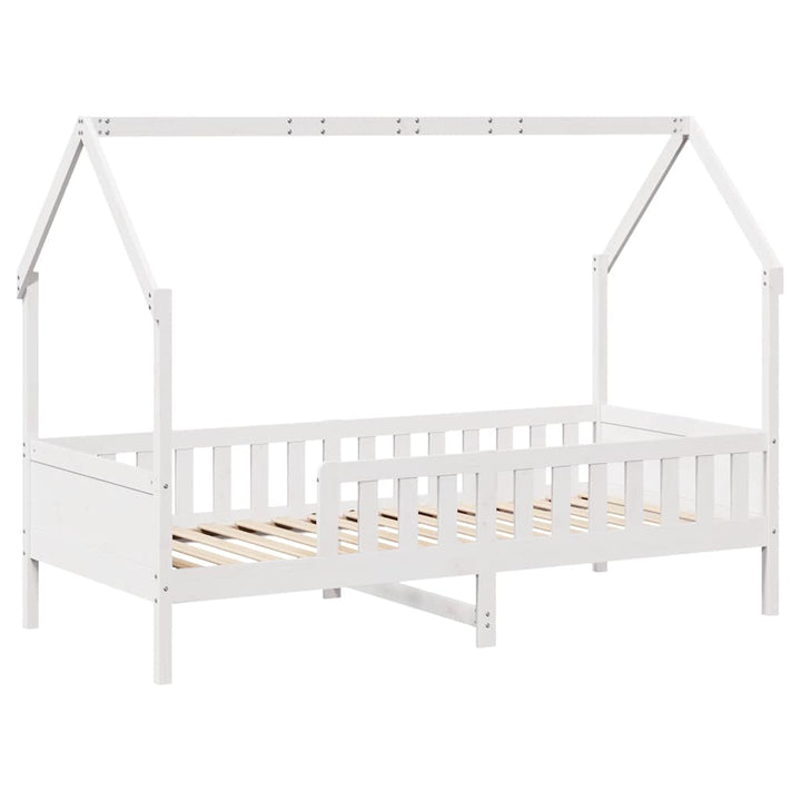 sengeramme til juniorseng m. skuffer 90x200 cm massivt fyr