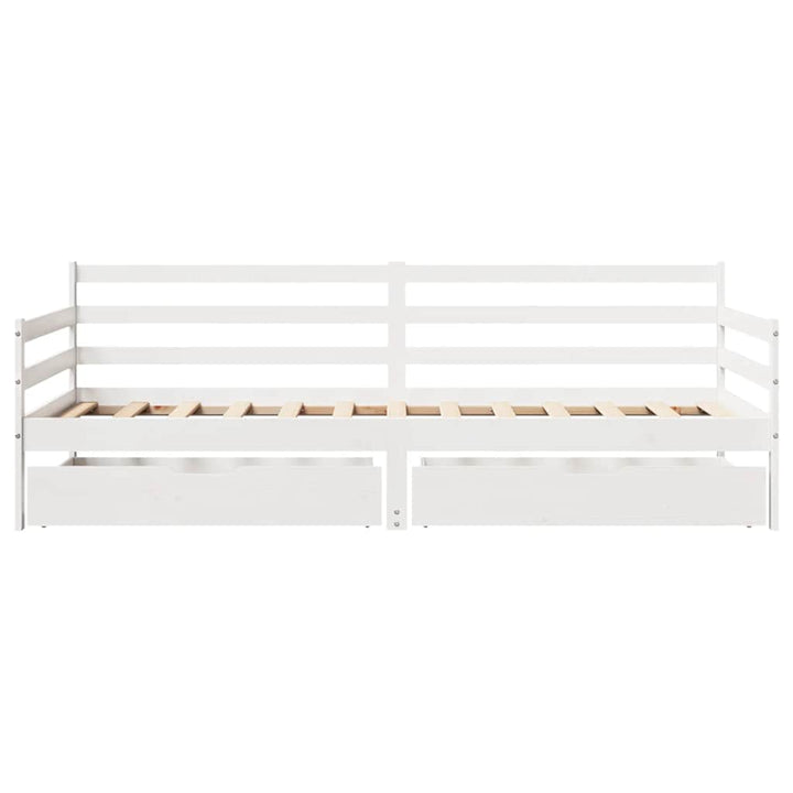 daybed med skuffer 90x200 cm massivt fyrretræ
