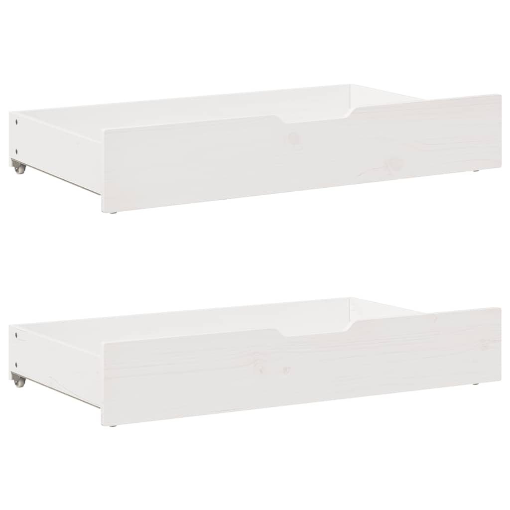 daybed med skuffer 90x190 cm massivt fyrretræ